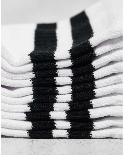 ASOS White 5 Pack Sports Socks for men