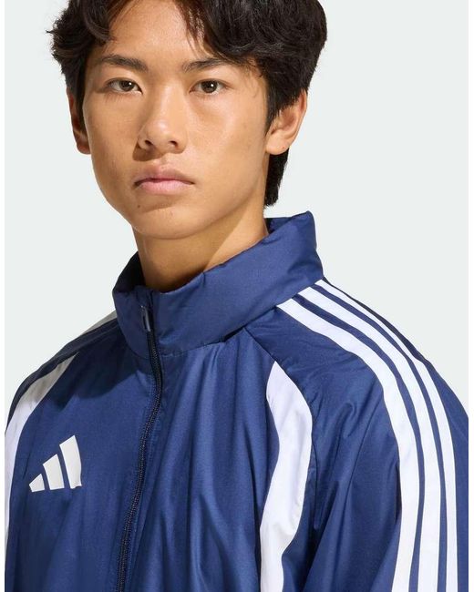 Adidas Originals Blue Tiro26 League Windbreaker for men