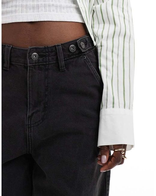Vans Black Curbside baggy Pants
