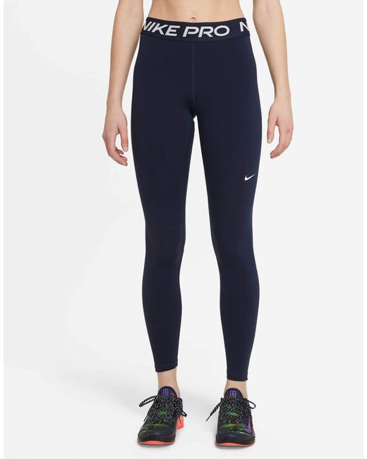 Nike Blue Nike – pro training 365 – leggings