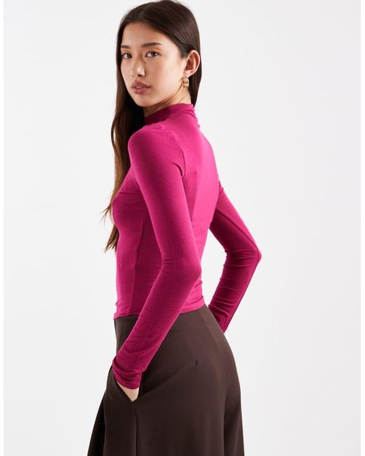 Cotton On Red Base Layer Long Sleeve Top