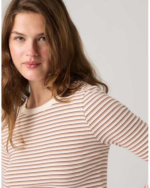 Levi's Blue Essential Baby Long-Sleeve Tee