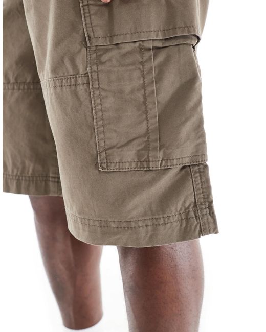 Jack & Jones – 2er-pack cargo-shorts in Natural für Herren