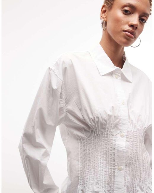 Camicia Stretta di Weekday in White
