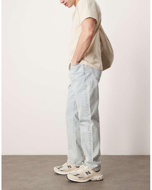 Abercrombie & Fitch Natural Straight Leg Jeans for men