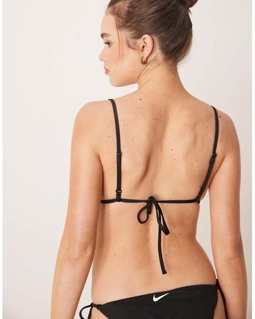 Nike Black Nike Essential Triangle Bikini Top