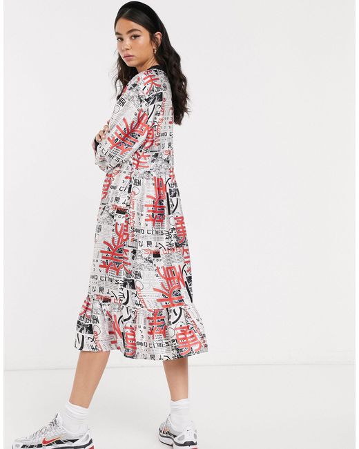 collusion smock dress