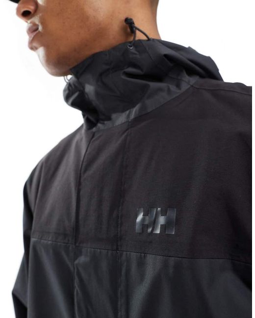 Helly Hansen Blue Vancouver Rain Jacket for men