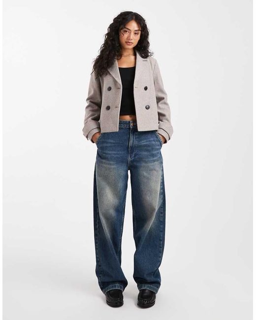 ONLY Natural Wool Look Short Jacket