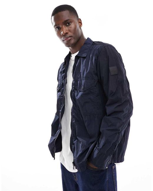 Boss Lovel-Zip8 in het Blue voor heren