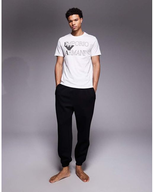 Emporio Armani White Bodywear T-shirt for men