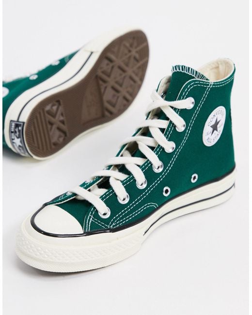 Converse Green Chuck 70 Organic Canvas Hi