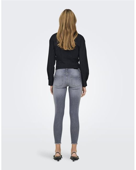 Jeans Skinny Medio di ONLY in Blue