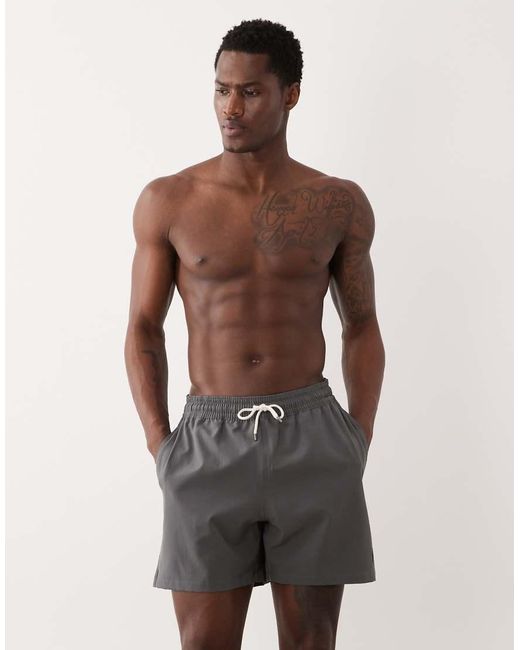 Polo Ralph Lauren Black Traveler Swim Trunk for men