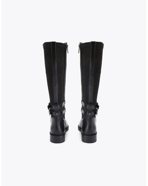 KG by Kurt Geiger Black Trying Knee Boots