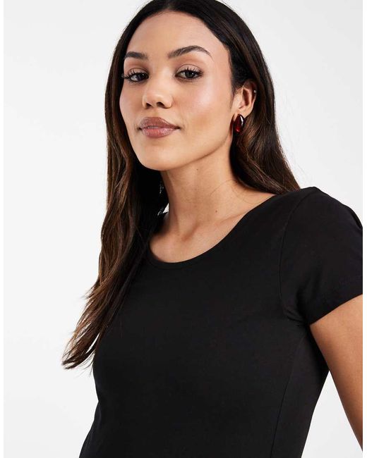 ONLY Black 2-pack Round Neck T-shirts