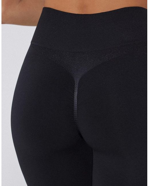Tezenis Black Scrunch Leggings