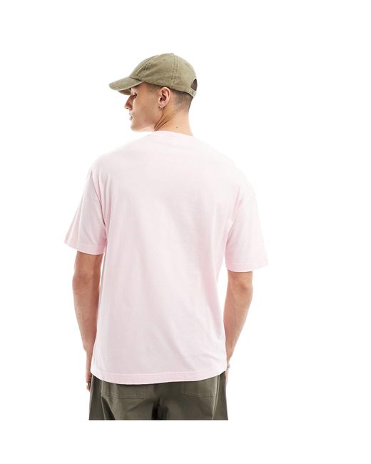 Gant – t-shirt in Pink für Herren