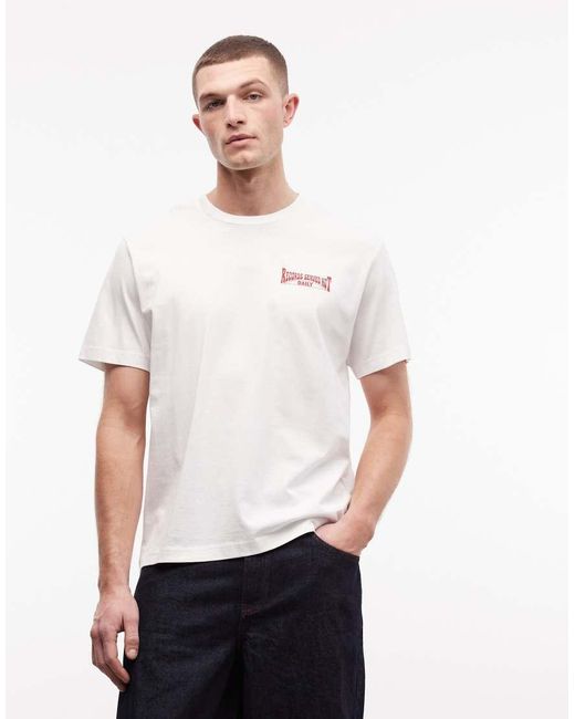 Champion Red Back Graphic T-Shirt for men