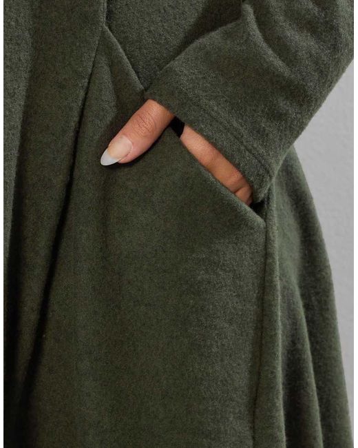 Yours Clothing Green Soft Touch Pocket Dress