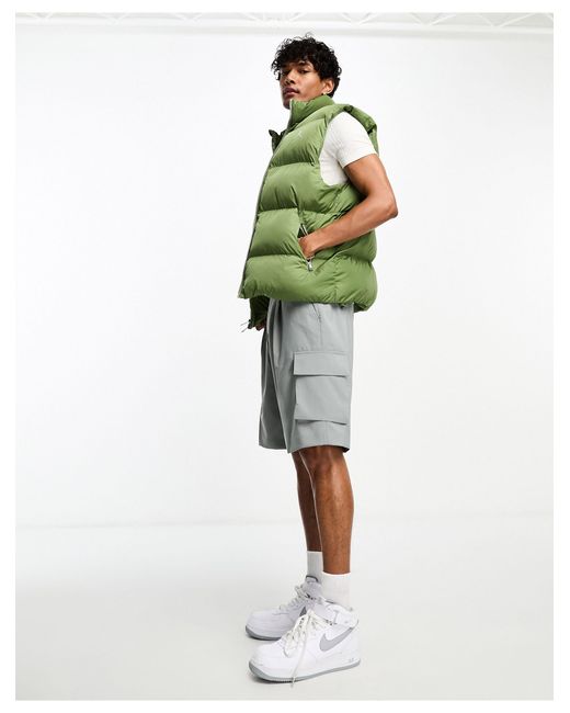 Essentials - doudoune sans manches - olive Nike pour homme en coloris Green