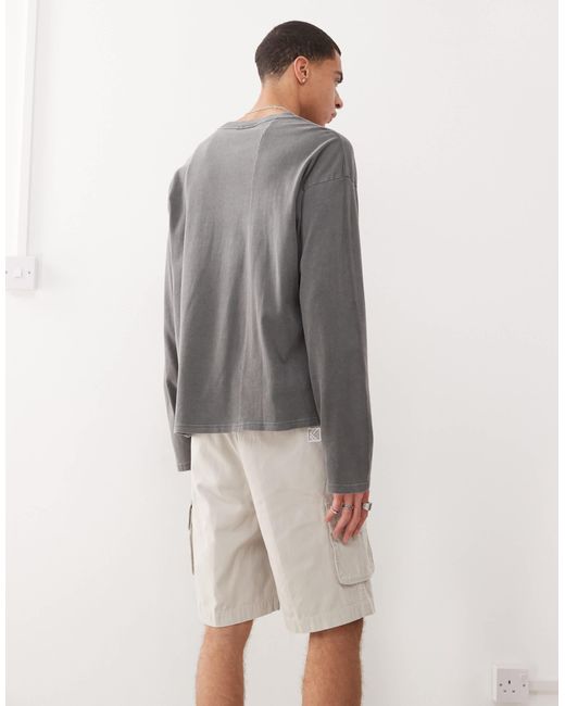 Karlkani – retro-cargo-shorts in Natural für Herren