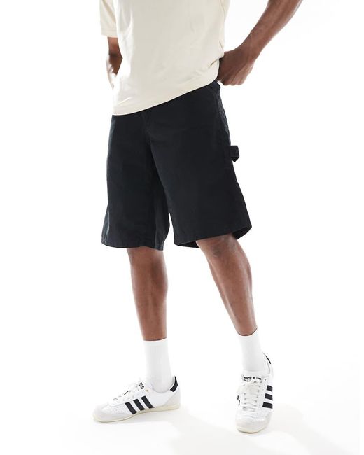 JJ Rebel Black Carpenter Short for men