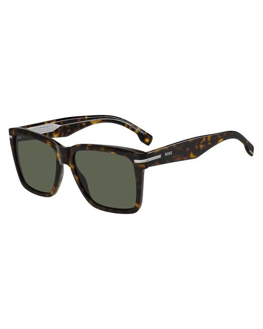 Boss Sunglasses Green Boss Square Sunglasses for men