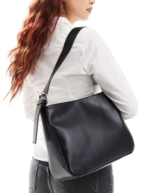 Glamorous Black Clean Crossbody Bag