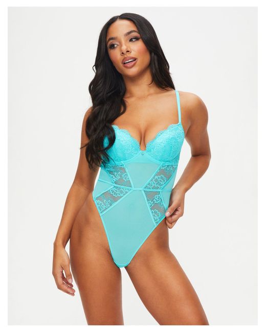 Ann Summers Blue Sexy Lace Planet Body