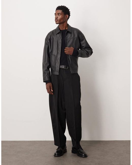 ASOS Gray Harrington Jacket for men