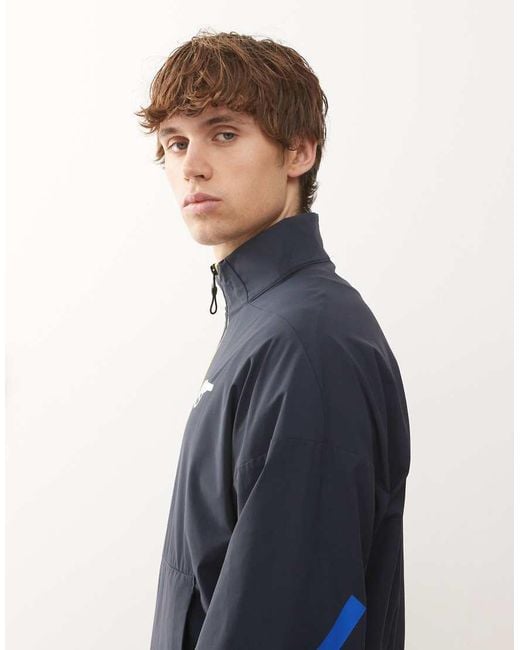 Adidas Originals Blue Adidas Football Arsenal Z.n.e Anthem Jacket for men