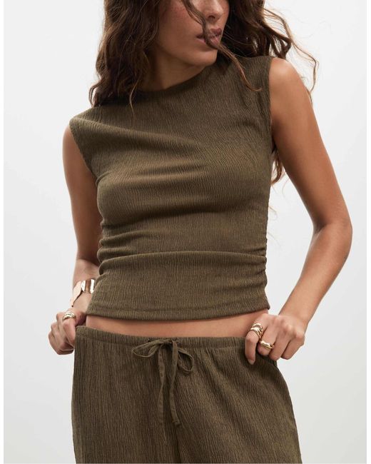 Stradivarius Brown – fließende hose