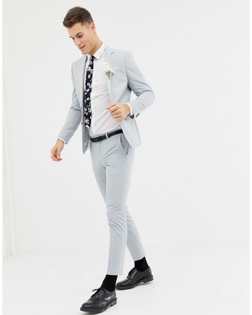 moss bros skinny trousers