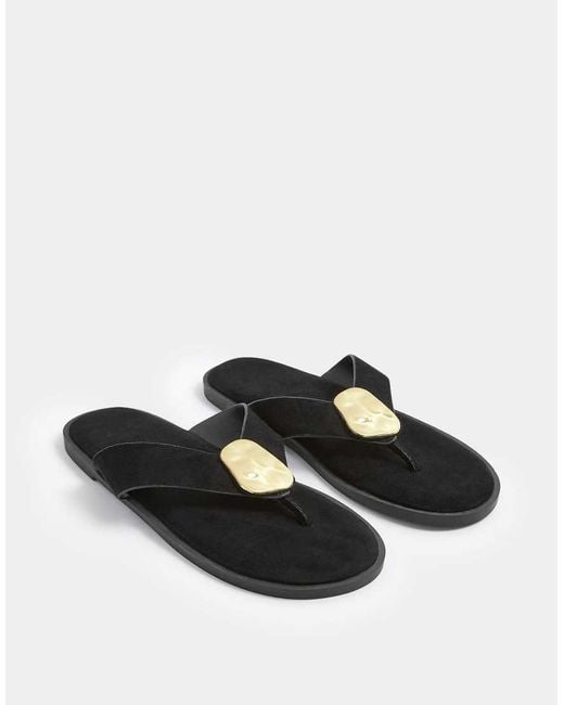 Yours Clothing White Disk Sandals