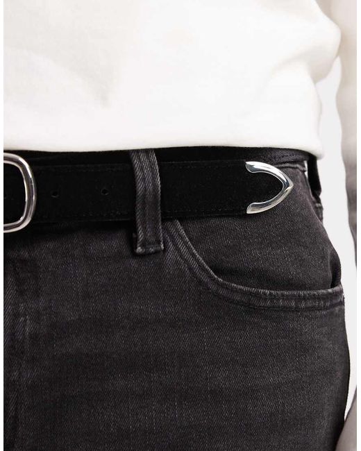 ASOS Black Belt for men