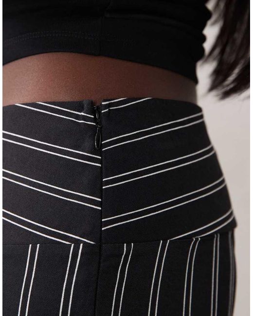 Gina Tricot Multicolor Wide Leg Jersey Trousers