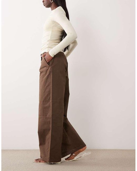 Cotton On Brown Haven Wide Leg Pant