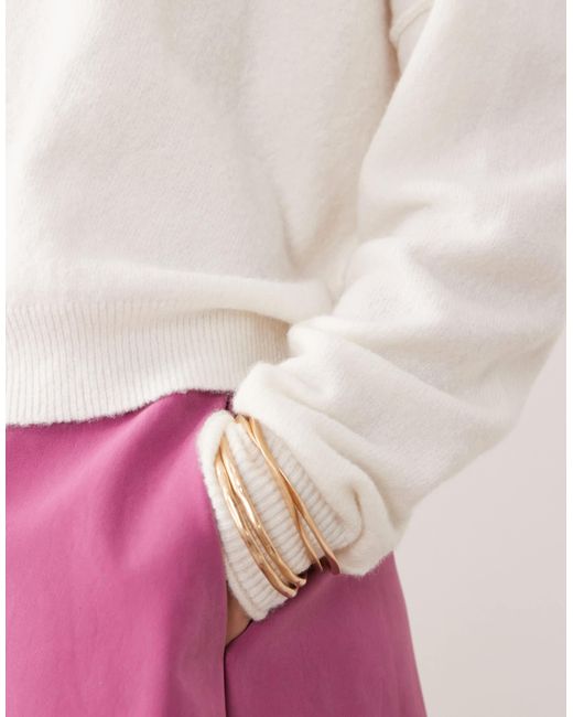 Free People Pink See Me Pullover