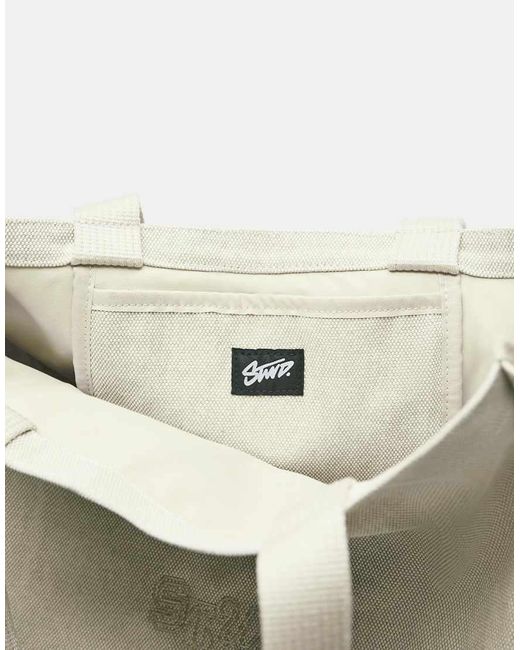 Stwd di Pull&Bear in Natural da Uomo
