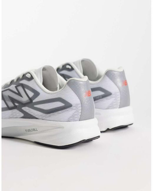 New Balance White Flite-r Running Trainers for men