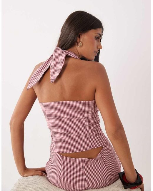 Miss Selfridge Tailored Halter Top Co-ord