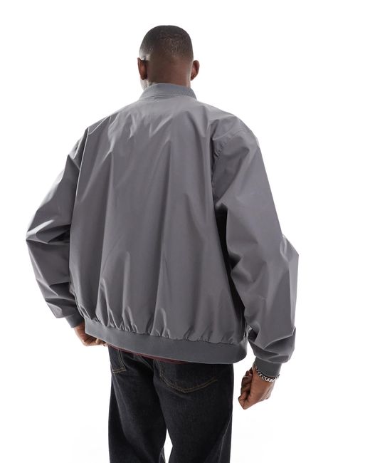 Jack & Jones Gray Bomber Jacket for men