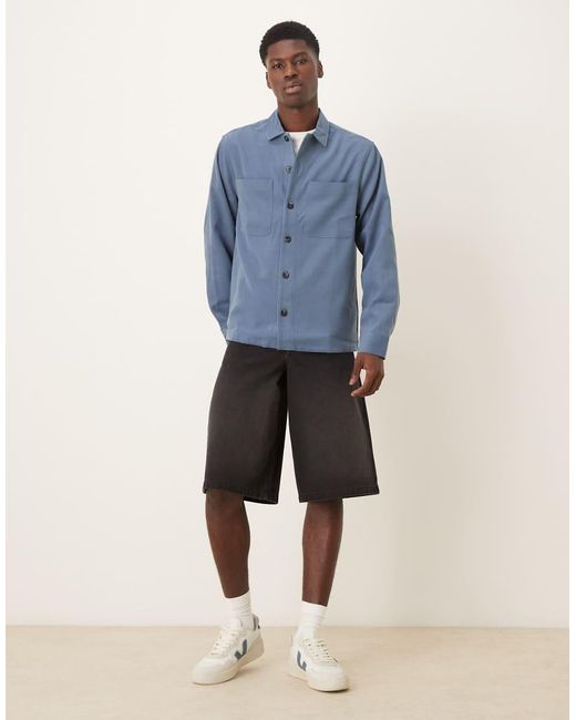 ASOS Blue Overshirt for men