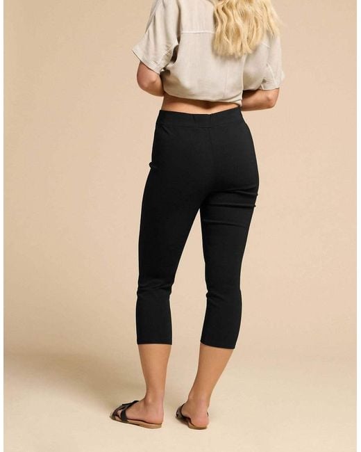 PixieGirl Natural Petite Cropped Trousers