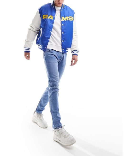 Vaqueros De Corte Tapered Slim Con Luke De -Azul Lee Jeans de hombre de color Blue