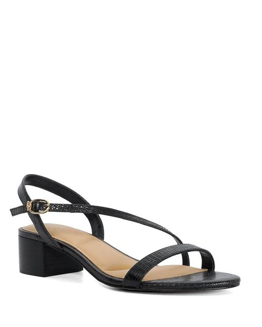 Dune Black Jolene Block Heeled Sandals