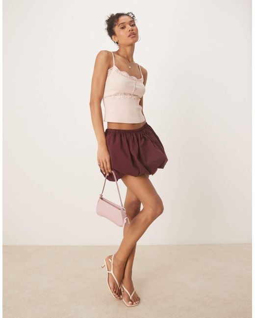 ASOS Red – geripptes camisole