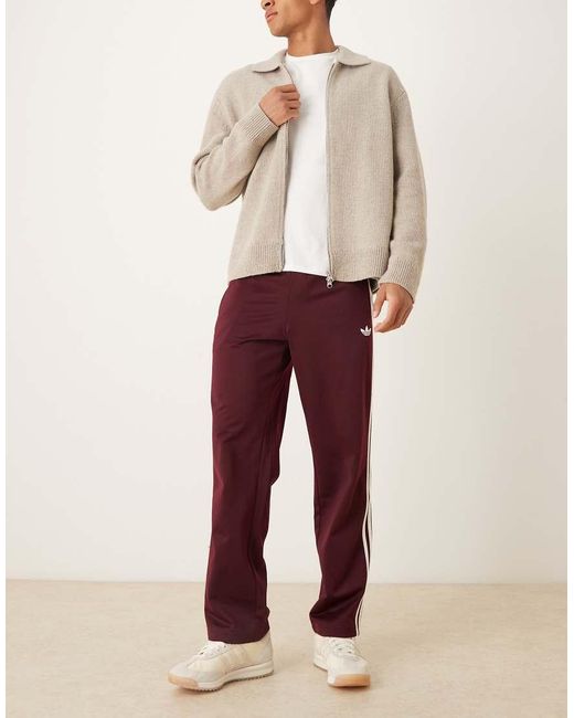 Adidas Originals Red Firebird Track Pants for men