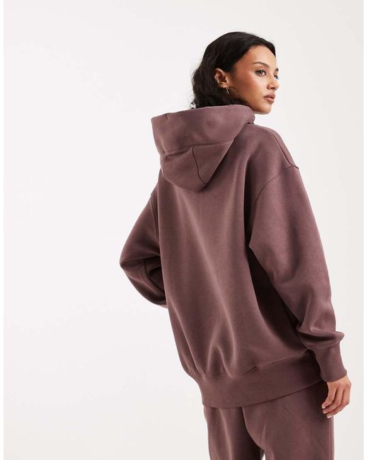 Nike Brown Phoenix Fleece Oversized Hoodie